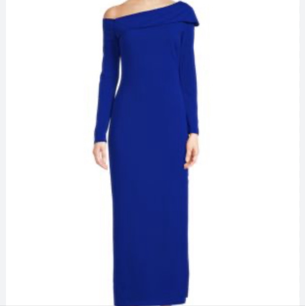 Lea & Viola Royal Blue Long Sleeve Dress